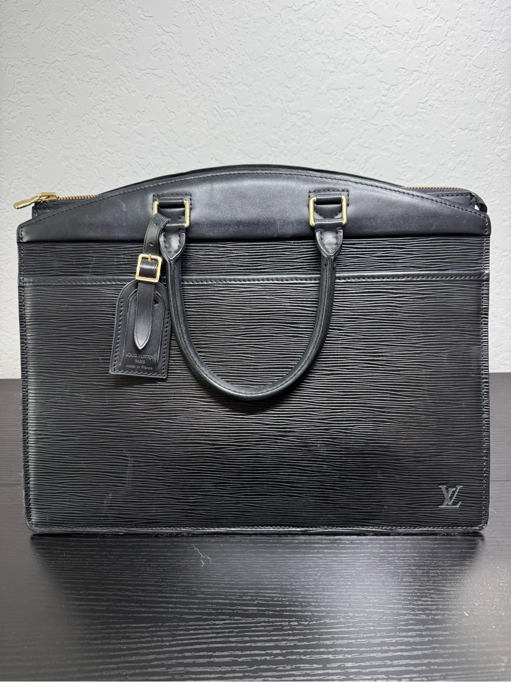Louis Vuitton Vintage Epi Riviera Black Authentic